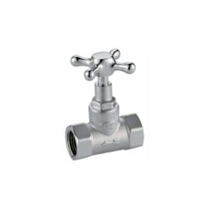 EDESA LLAVE DE PASO 3/4” LIVIANA CROMADA