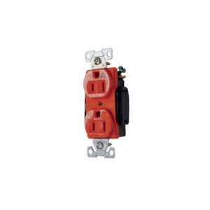 ENCHUFE COOPER DOB ORANGE